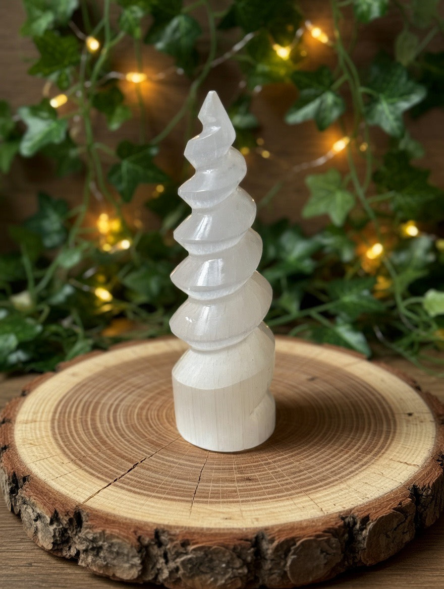 Selenit Spirale Turm
