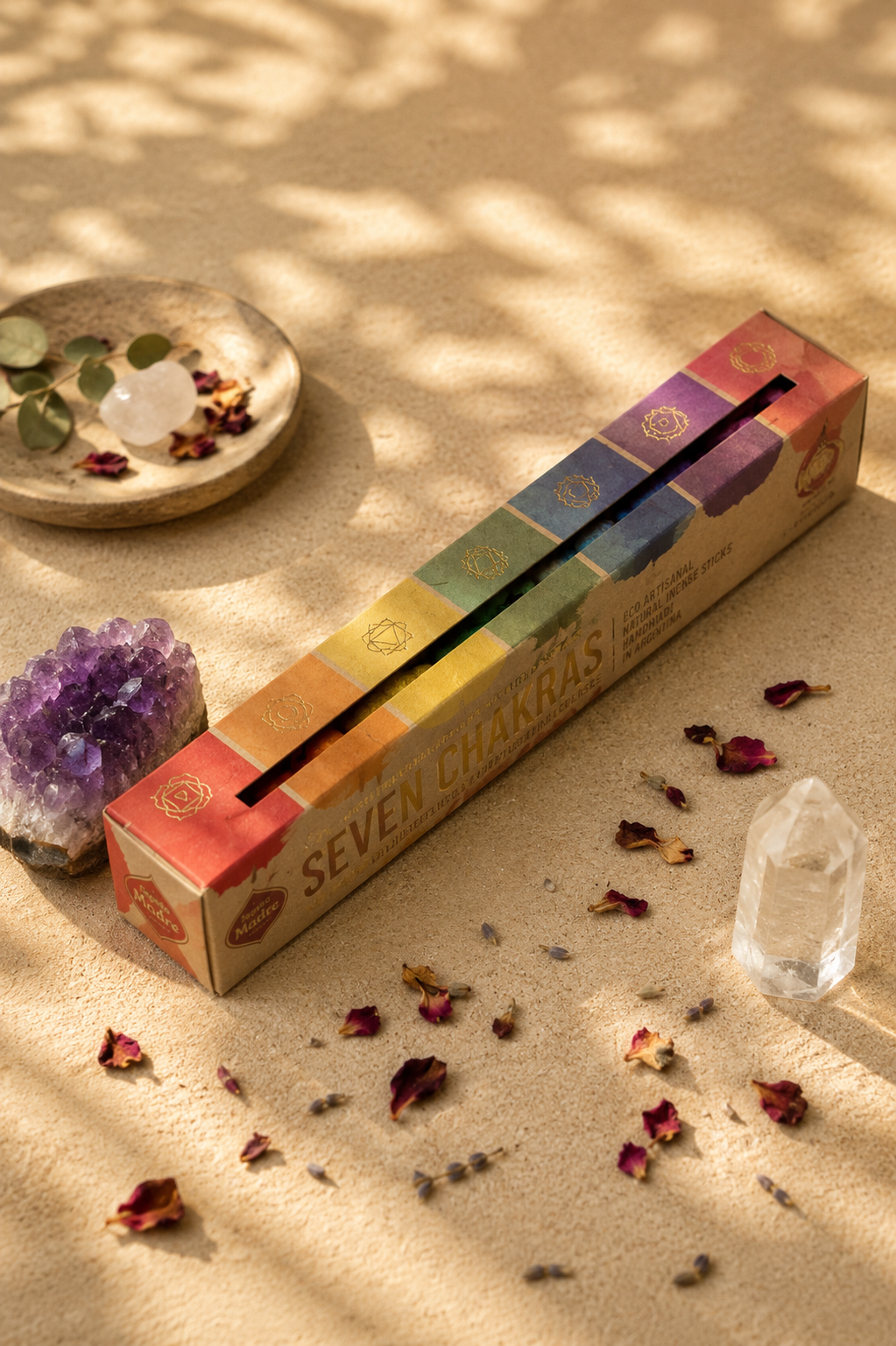 Sagrada Madre Seven Chakras Smudge Bombs zur Harmonisierung der sieben Chakren und Förderung energetischer Balance.