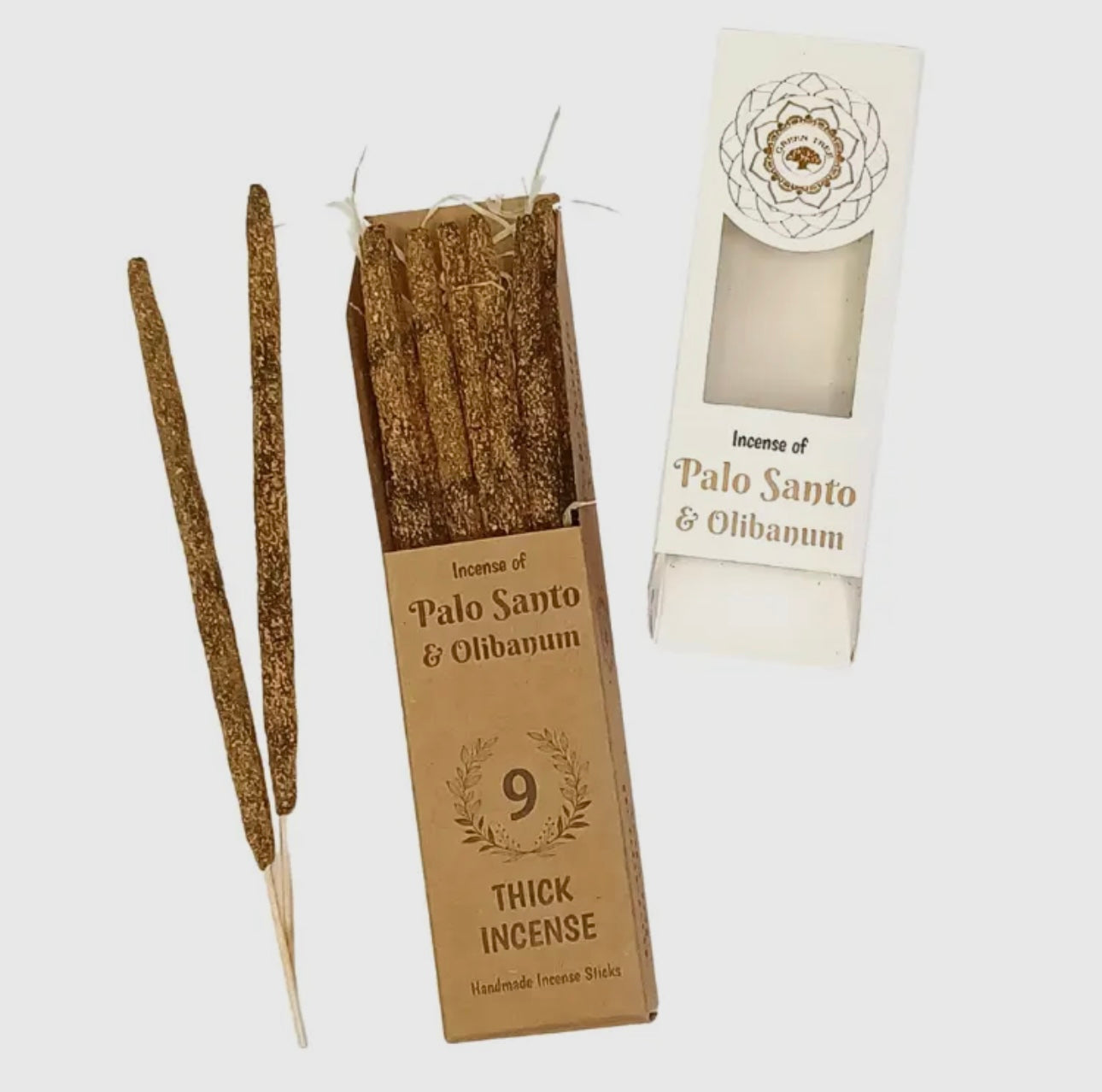 Green Tree Botanischer Räucherstäbchen mit Palo Santo & Olibanum