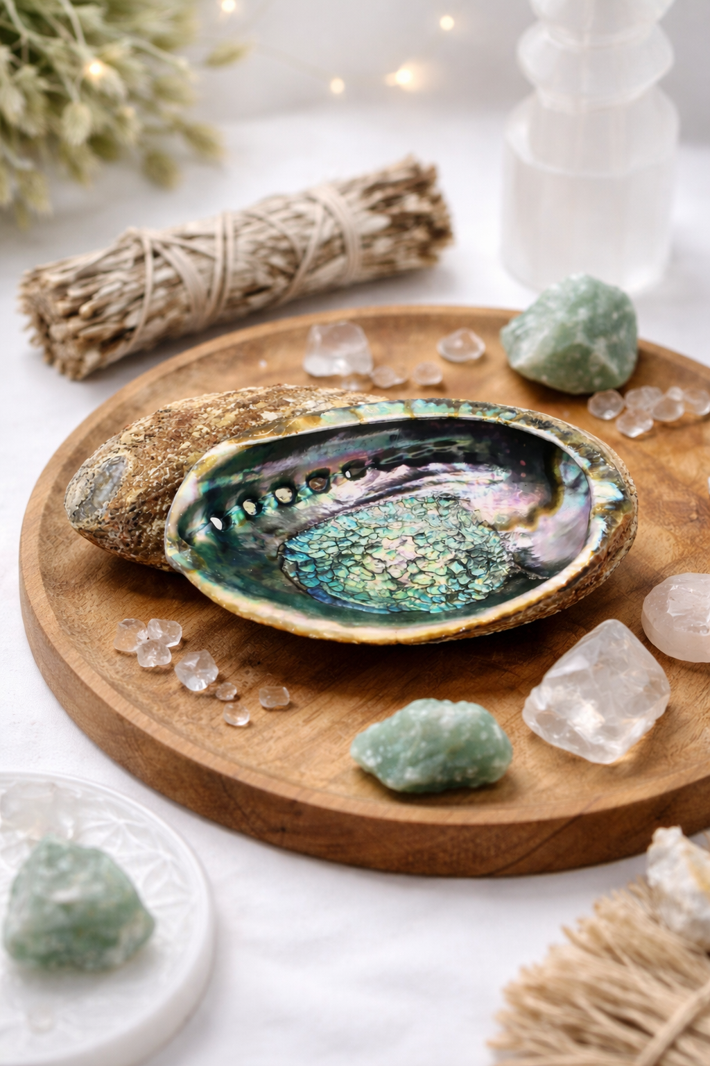 Abalone Räucherschale  natürliche Muschel für Räucherungen