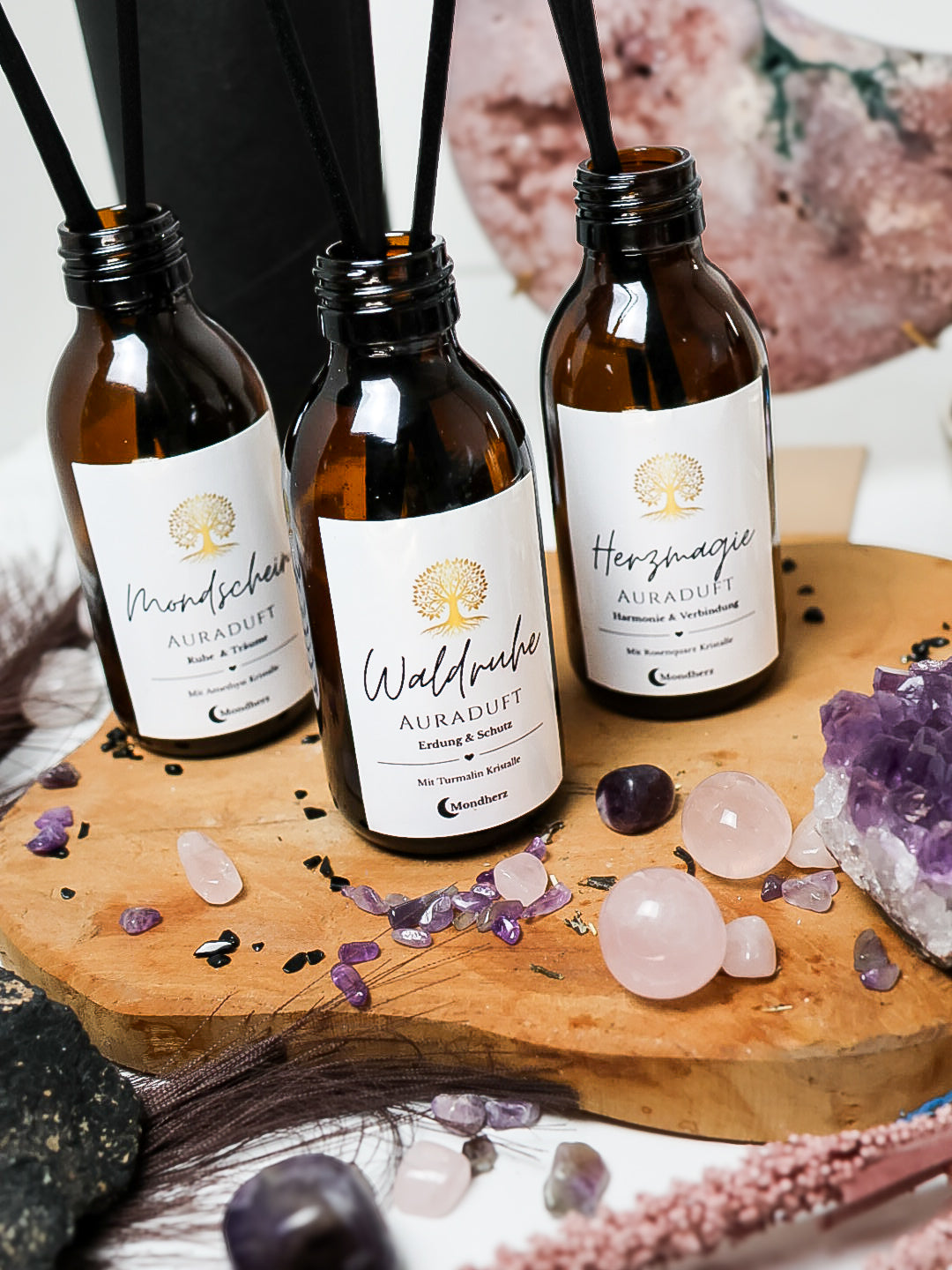 Auraduft Diffuser Waldruhe mit Turmalin