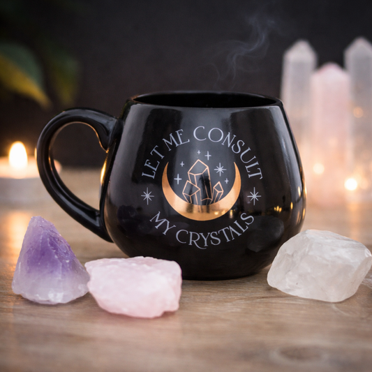 Kristall-Tasse „Let Me Consult My