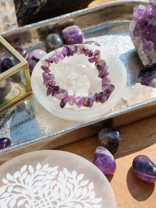 Amethyst Splitterarmband