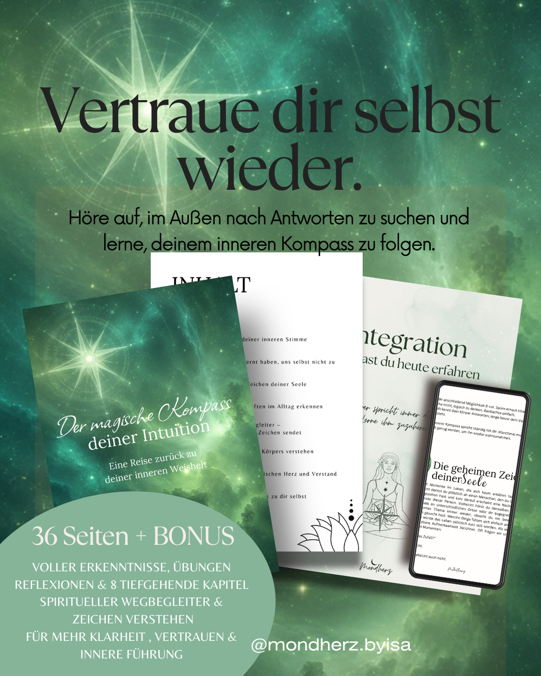 Der magische Kompass deiner Intuition E-Workbook